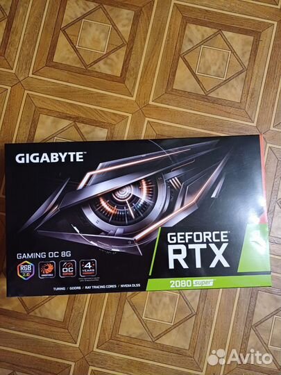 Nvidia geforce rtx 2080 super gigabyte gaming