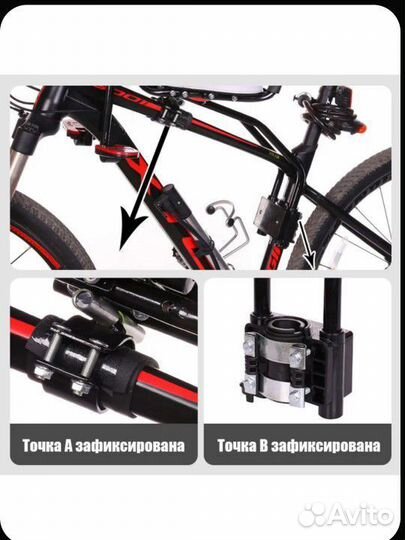 Детское велокресло