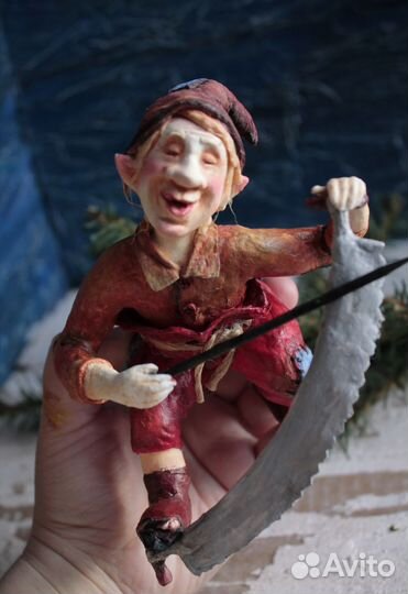 Эльф лесоруб