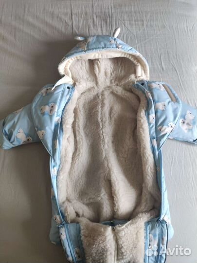 Комбинезон трансформер зимний