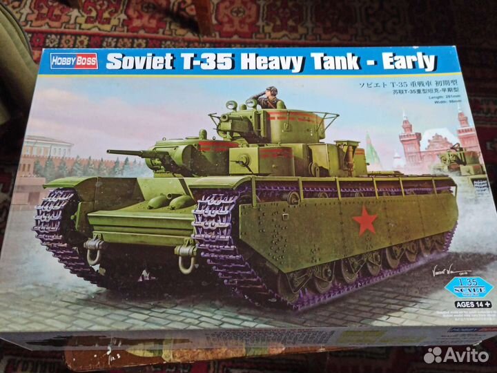 Сборная модель танка 1 35