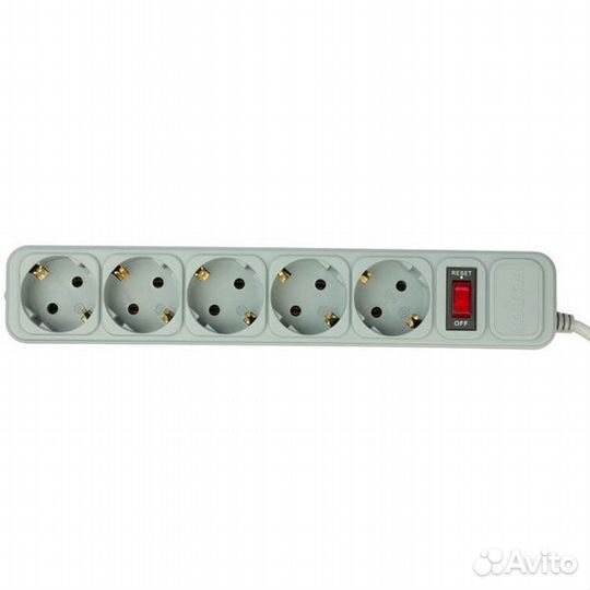 Сетевой фильтр PC Pet AP01006-1.8-GR 1.8м #255416