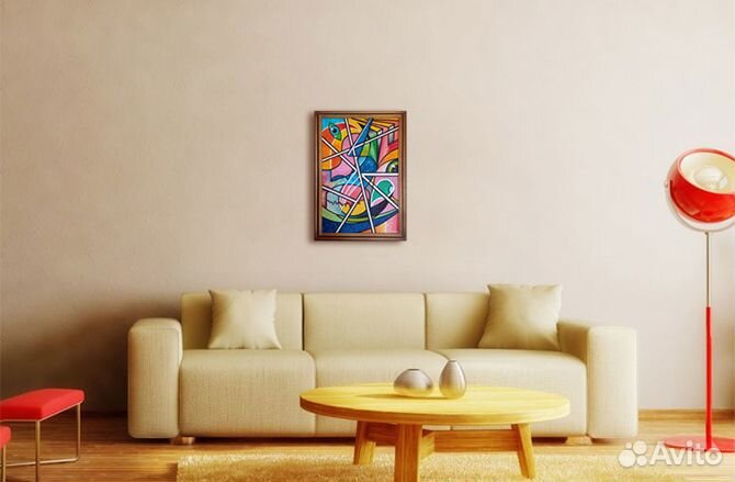 Картина маслом абстракция