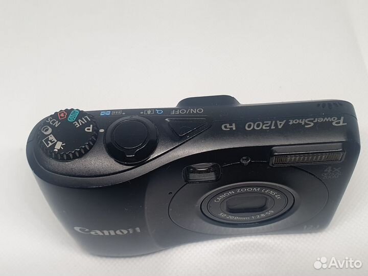 Фотоаппарат мыльница Canon A1200 ретро фото