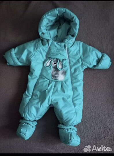 Комбинезон осень-зима для новорожденных