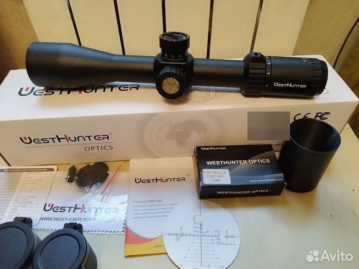 Оптический прицел. WestHunter HD 4-16x44 FFP