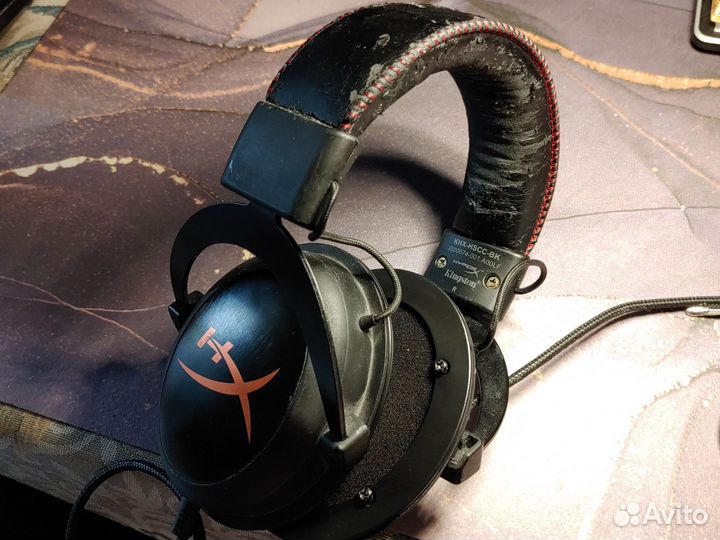 Игровые наушники Hyperx Cloud Core и запчасти