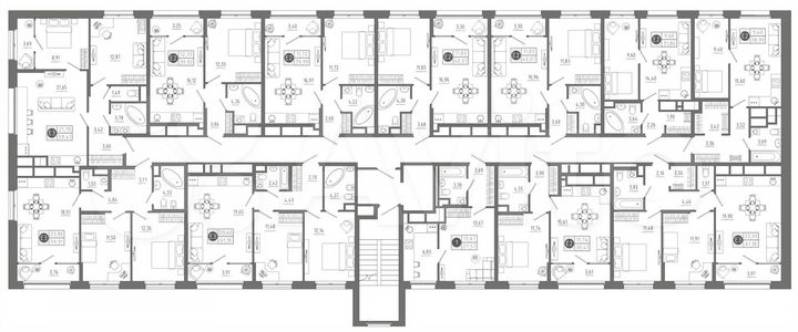 1-к. квартира, 39 м², 8/10 эт.