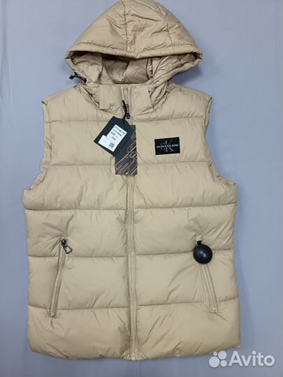 Жилет мужской Calvin Klein Jeans бежевый