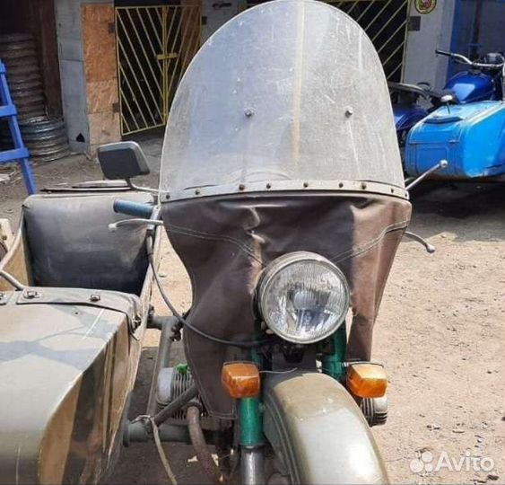 Крепление груза на перед коляски мото урал