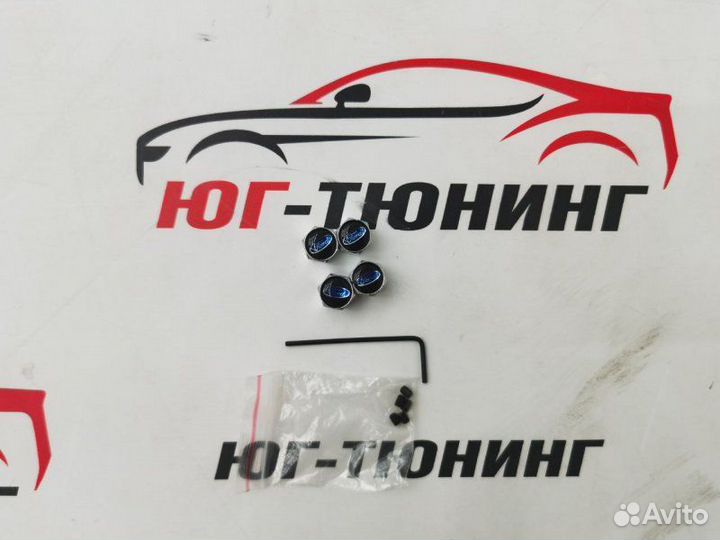 Колпачки на ниппель Ford с анти кражей Ford