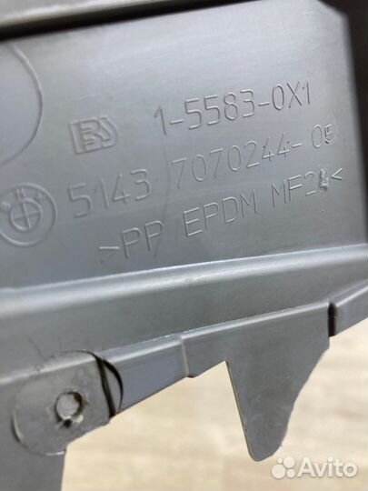 Накладка на стойку кузова передняя правая Bmw 1