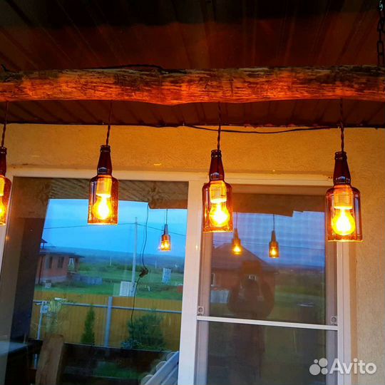 Люстры из дерева