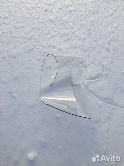 Гибкое стекло 2 мм на отрез для мебели