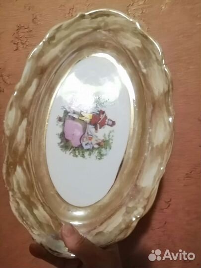 Блюдо фарфор пр Польша