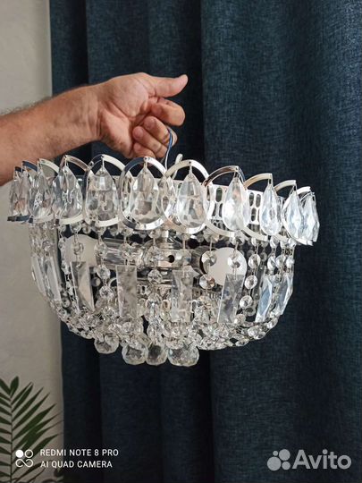 Люстра хрустальная