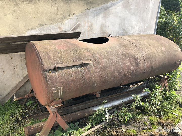 Бочка металлическая