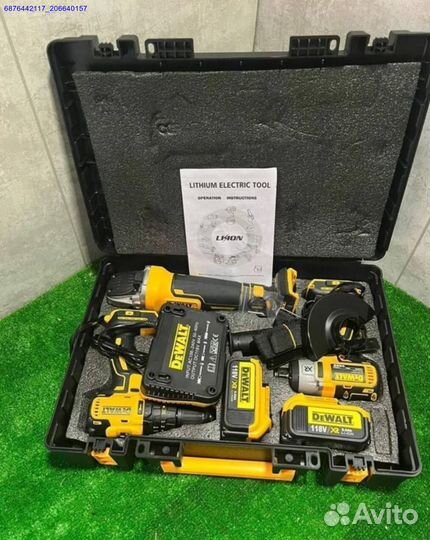 Набор электро инструмента DeWalt 3в1 (Арт.62417)