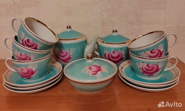 Чайный сервиз СССР (Полонскиий Ф. З) 60 - 70 годы