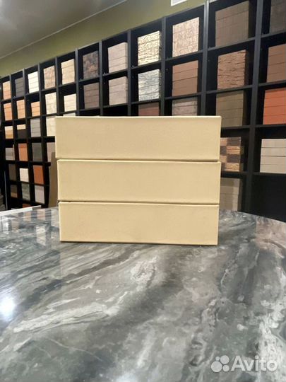 Кирпич лицевой слоновая кость бархат Строма