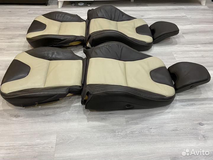 Кожанные обшивки сидений volvo xc60