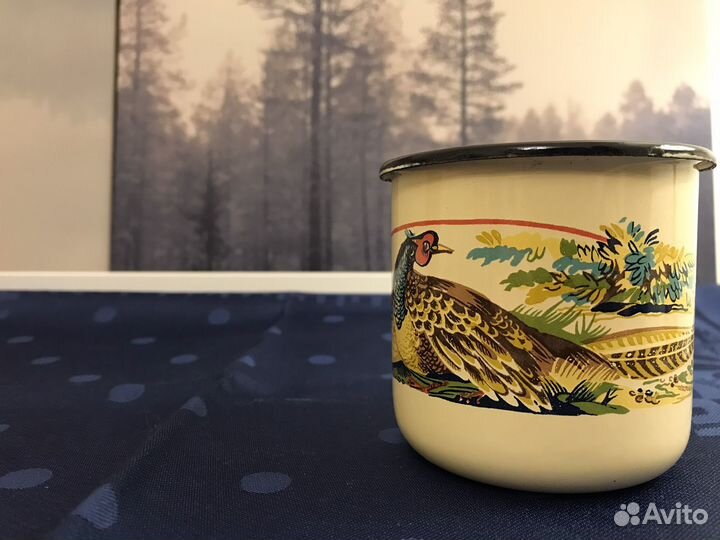 Кружка эмалированная детская