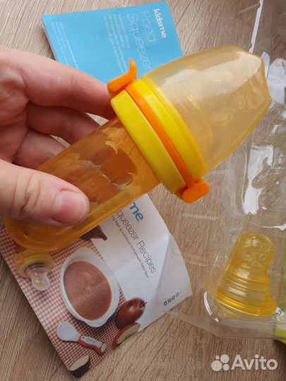 Фуд сквизер ниблер food squeezer kidsme новый