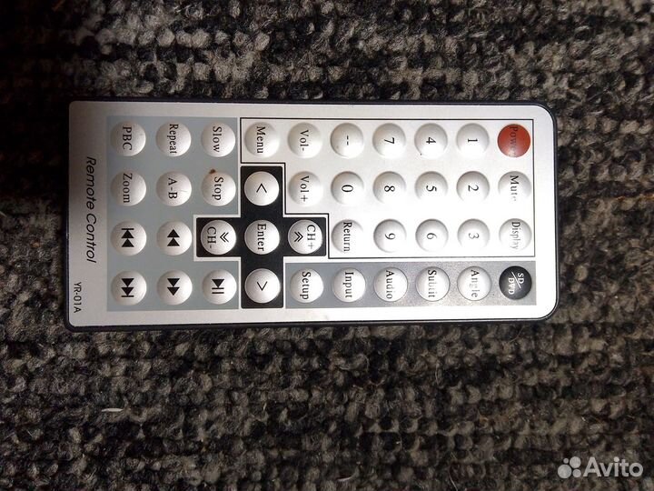 Пульт для DVD Remote control YR-01A