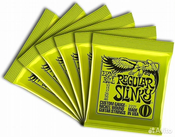 Струны для электрогитары 10-46 Ernie Ball 2221