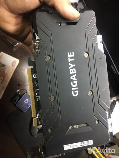 Видеокарта gtx 1060 3gb Gigabite