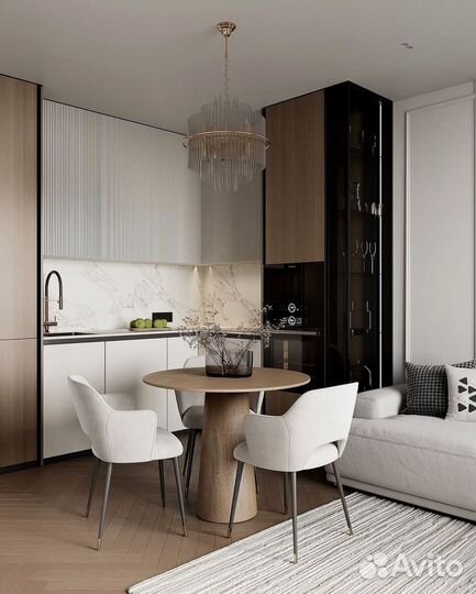 Красивый кухонный гарнитур