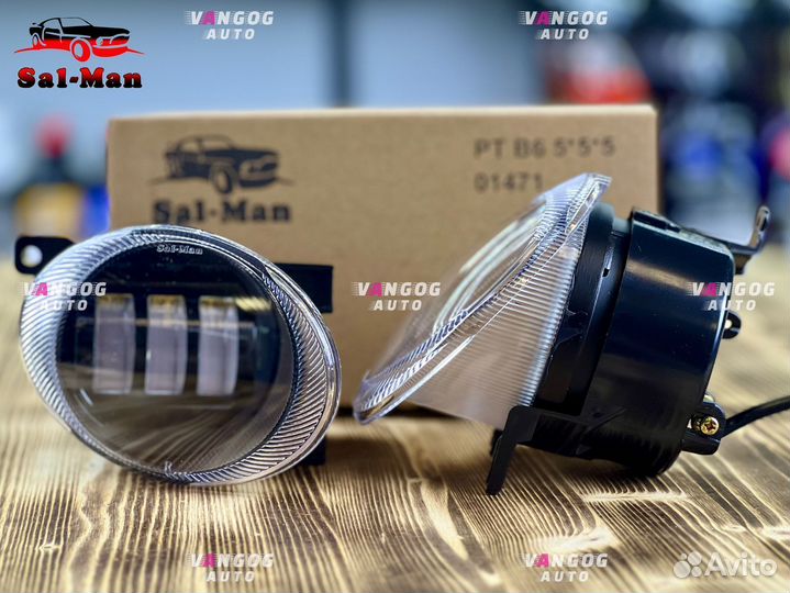 Птф LED Туарег 2 VW 50ватт 