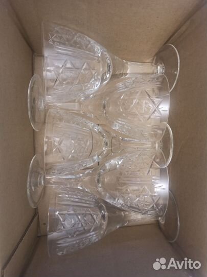 Фужер Рюмка 5 штук СССР