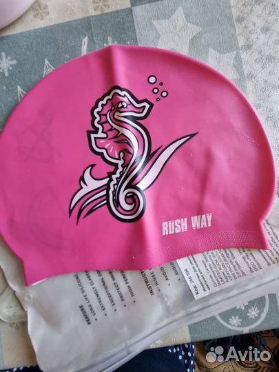 Детская шапочка для плавания от 5лет