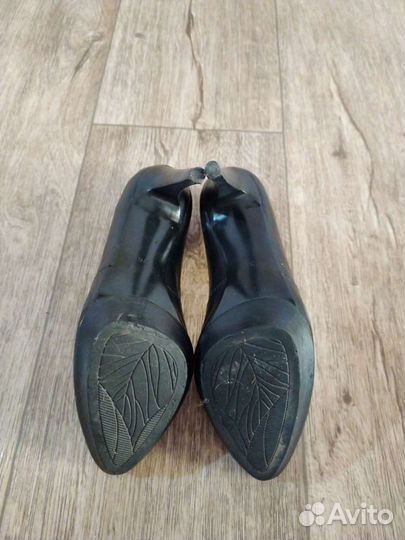 Туфли женские 35 или 36 размер натуральная кожа