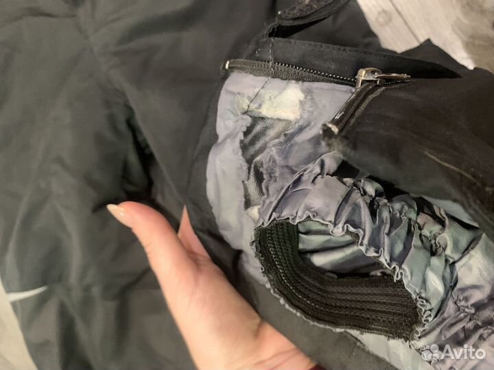 Зимние штаны (полукомбинезон) 10 лет