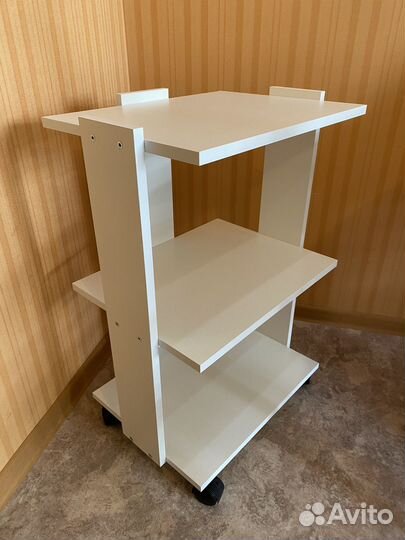 Тележка-этажерка косметологическая на колёсах