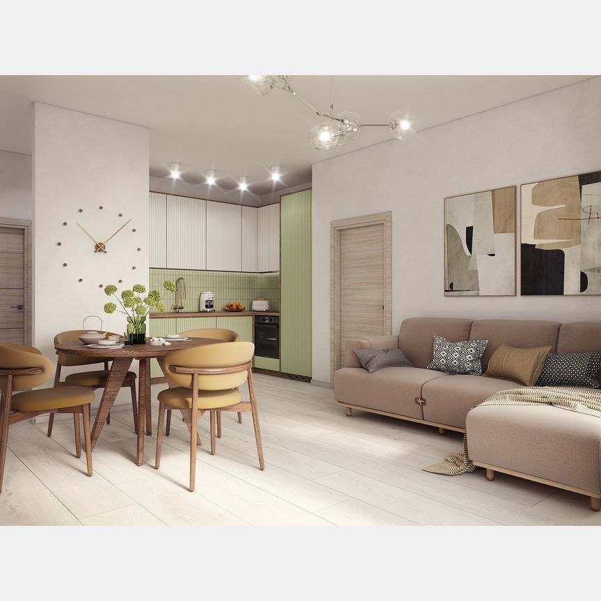 Апартаменты-студия, 28,9 м², 7/17 эт.