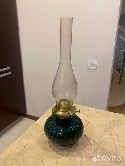 Керосиновая масляная настольная лампа США