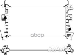 Радиатор системы охлаждения 31618516 Sakura