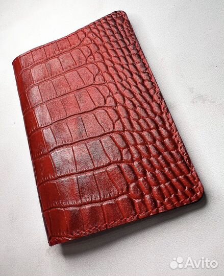 Обложка на паспорт кожаная