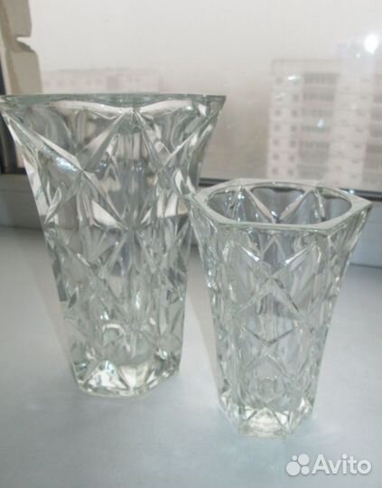 Ваза.вазочка -2 шт одним пакетом,СССР