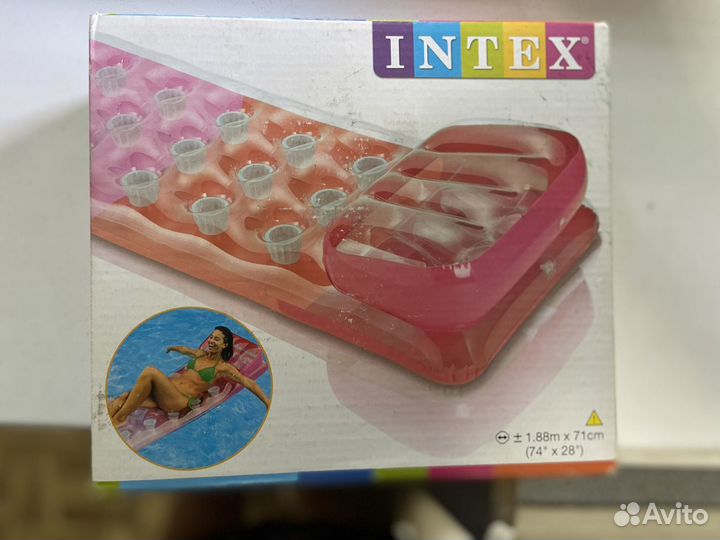 Надувной матрас intex