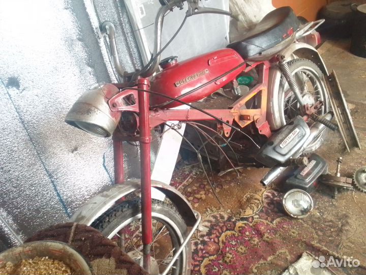 Рама мопеда Верховина 6 в сборе