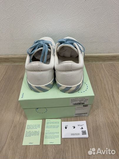 Кеды off white low vulcanized