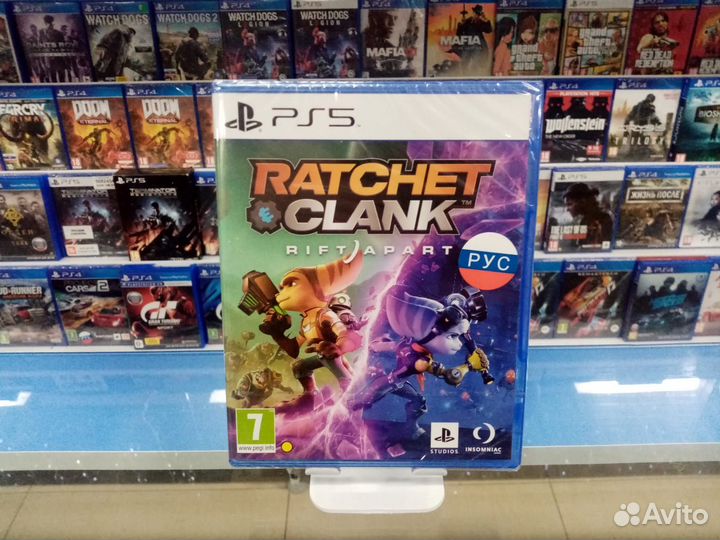 Ratchet & Clank Сквозь Миры PS5 новый