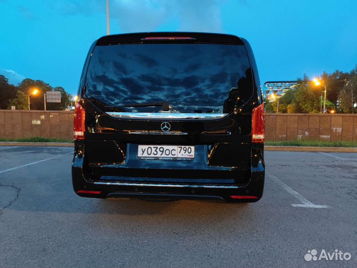 Трансфер такси минивэн Mercedes V класс
