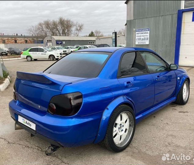 Обвес, расширение Subaru impreza WRX STI