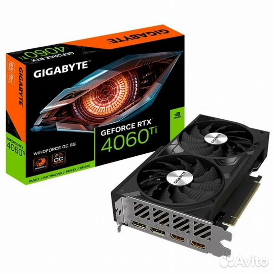 Видеокарта Gigabyte GeForce RTX 4060 Ti 8192Mb, Wi