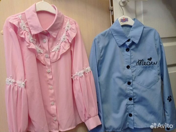 Рубашка, блузки для девочек